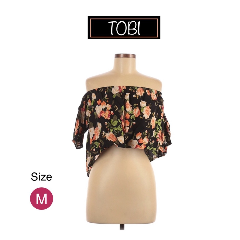 Floral Off Shoulder Top M
